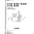 CASIO CTK531 Manual de Usuario