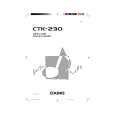 CASIO CTK-230 Manual de Usuario