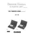 CASIO DC8500 Manual de Servicio