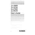CASIO FX-570W Manual del propietario
