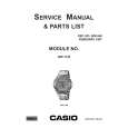 CASIO QW1745 (SM546) Manual de Servicio