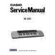 CASIO M200 Manual de Servicio