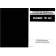 CASIO FR125 Manual de Usuario