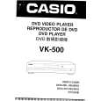 CASIO VK-500 Manual del propietario