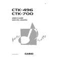 CASIO CTK496 Manual de Usuario