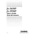 CASIO FX-3950P Manual del propietario