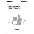CASIO WK3000 Manual de Usuario