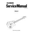 CASIO EG5 Manual de Servicio