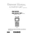 CASIO RM9850G Manual de Servicio