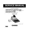 CASIO PCR360 Manual de Servicio