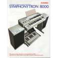 CASIO SYMPHONYTRON8000 Manual de Usuario