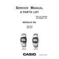CASIO QW1811 (SM580) Manual de Servicio