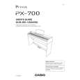 CASIO PX700 Manual de Usuario