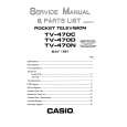 CASIO TV470 Manual de Servicio