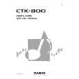 CASIO CTK-800 Manual del propietario