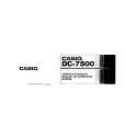CASIO DC7500 Manual de Usuario