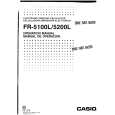 CASIO FR-5200L Manual de Usuario