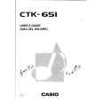CASIO CTK-651 Manual del propietario