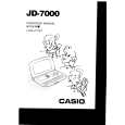 CASIO JD7000BU Manual de Usuario