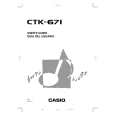 CASIO CTK671 Manual de Usuario