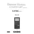 CASIO FX9750G Manual de Servicio