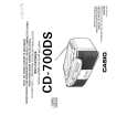 CASIO CD-700DS Manual de Usuario