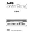 CASIO CPS85 Manual de Servicio
