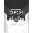 CASIO CZ5000 Manual de Usuario