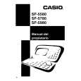 CASIO SF5780 Manual de Servicio
