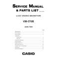 CASIO VM570B Manual de Servicio