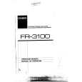 CASIO FR3100 Manual de Usuario