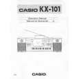 CASIO KX101 Manual de Usuario