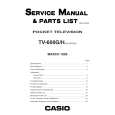 CASIO TV-600G Manual de Servicio