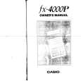 CASIO FX4000P Manual de Usuario