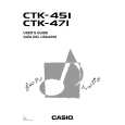 CASIO CTK-471 Manual del propietario